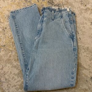 Nobody Denim Distressed Light Blue Jeans